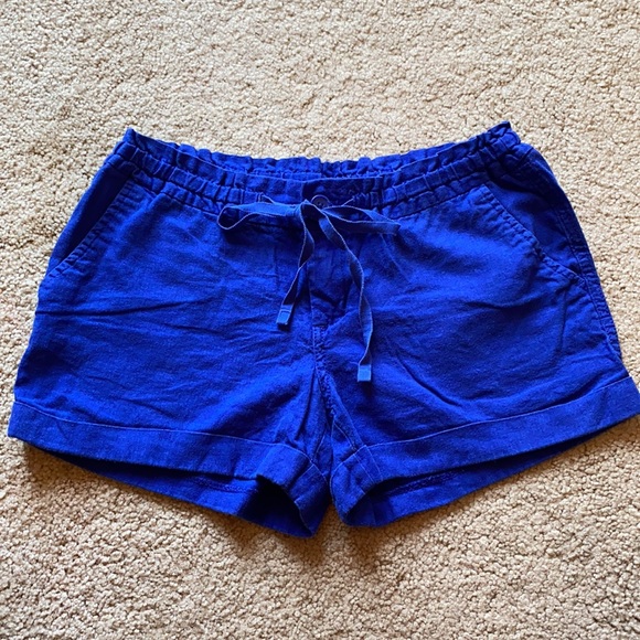 Old Navy Pants - Old Navy Linen blend tie shorts size 2